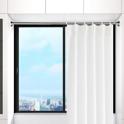 🧥50% OFF NOW! Adjustable No‑Drill Tension Rod, 70‑100cm Spring Tension Clothes Hanging Rod, No‑Damage Non‑Slip Closet Curtain Rod, Max 15KG Load for Wardrobe, Bathroom
