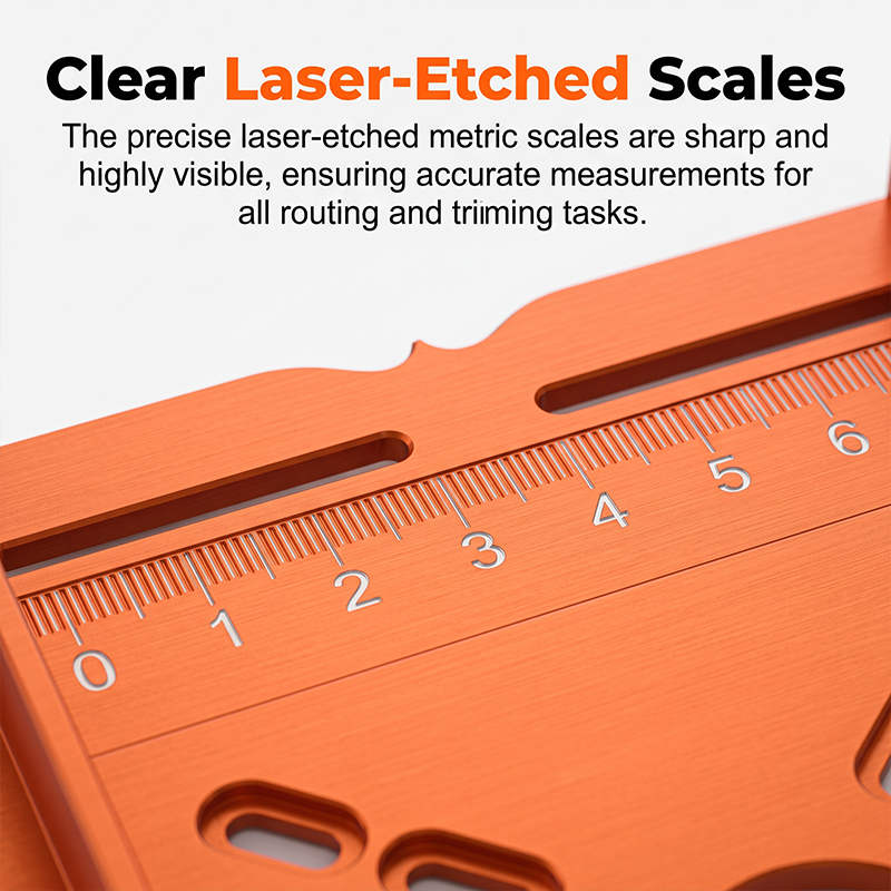 ⏳🔥LIMITED-TIME 50% OFF! ⏰🔩 Aluminum Alloy Wood Router Slotting Bracket – Straight Slots Every Time, Even for Beginners! ✨