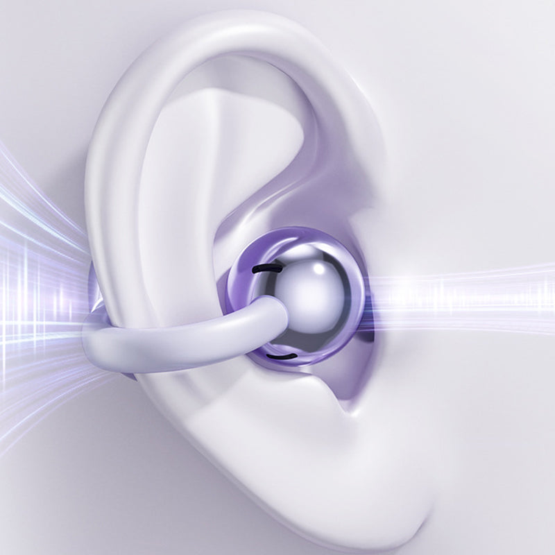 🎧 50% OFF! ✨ Open-Ear Bluetooth 5.4 Earbuds – Clip-On Design with AI Translation & Stereo Sound – Perfect for Sports, Everyday Use, and Travel 🌍🏃‍♂️💬✨