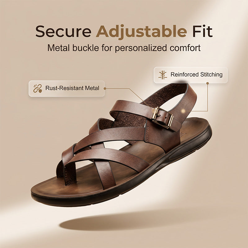 ⏳Time-Limited Special⏰Men Roman Sandals Summer Casual Soft Sole Beach Shoes