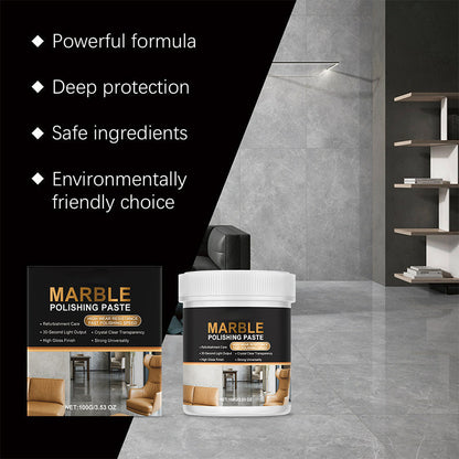 🥳 2026 Best-Seller 🥳💞 Over 50,000 sold! ✨🪨 50% off! Marble Polishing Paste—Removes scratches and etching marks, restoring the natural luster. The protective layer repels water and fingerprints. Professional-grade restoration that saves you a fortune! 🏠💎