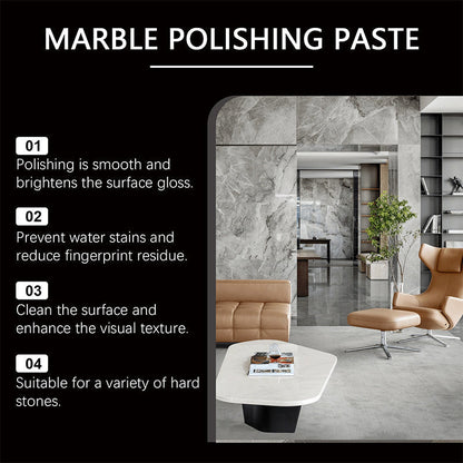 🥳 2026 Best-Seller 🥳💞 Over 50,000 sold! ✨🪨 50% off! Marble Polishing Paste—Removes scratches and etching marks, restoring the natural luster. The protective layer repels water and fingerprints. Professional-grade restoration that saves you a fortune! 🏠💎