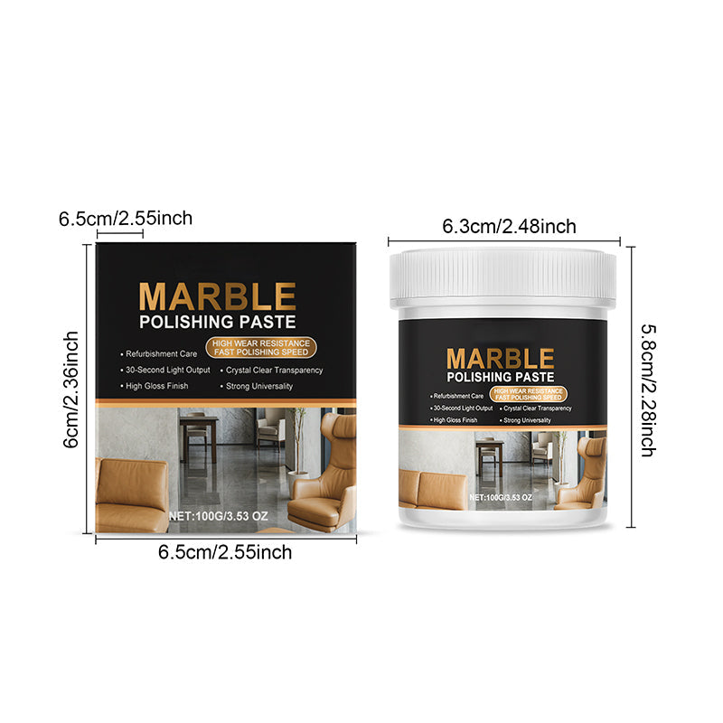 🥳 2026 Best-Seller 🥳💞 Over 50,000 sold! ✨🪨 50% off! Marble Polishing Paste—Removes scratches and etching marks, restoring the natural luster. The protective layer repels water and fingerprints. Professional-grade restoration that saves you a fortune! 🏠💎