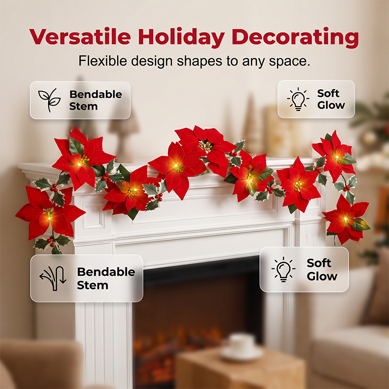 🏆 LIMITED-TIME 50% OFF! 🎄Festive atmosphere String Lights – Add a Warm Holiday Glow ✨