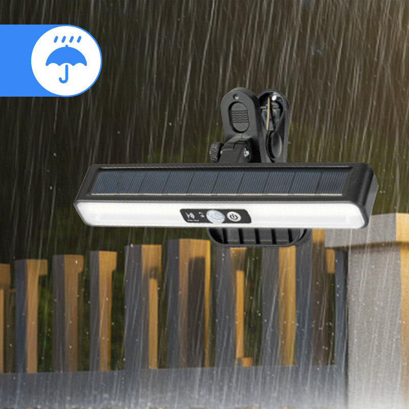 Solar Outdoor Clip Lights with Motion Sensor