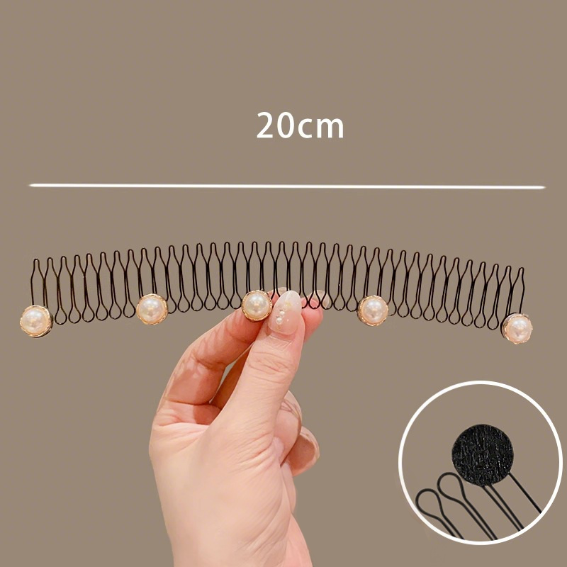 🔥Hot Sale 50% OFF🔥 Elegant Flexible Invisible Flyaway Hairband – Spiral Grip, No Crease, No Tangle 💇