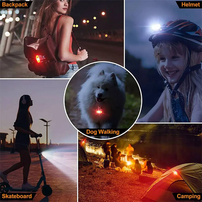 Rechargeable Bicycle Front & Rear Light