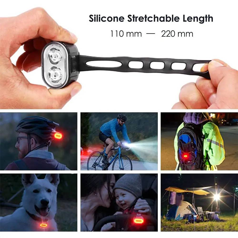 Rechargeable Bicycle Front & Rear Light