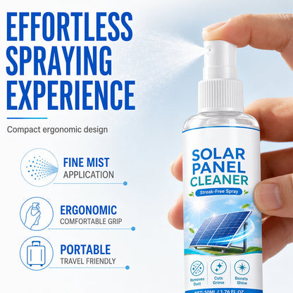 🛒 50% OFF NOW! ☀️ Advanced solar panel cleaning spray – Effectively removes dirt & improves energy output – Easy-to-use outdoor product 💧
