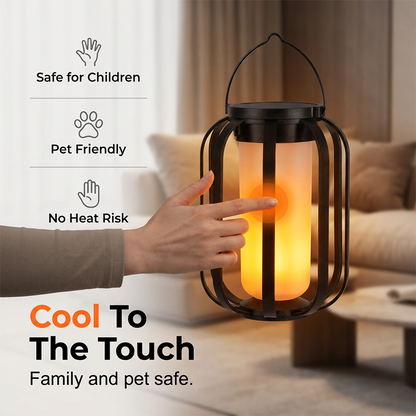 🔥🏮 Must-Have! 50% OFF ⏰ ✨ Solar Flame Lantern – Realistic Flicker, Zero Fire Risk ✨