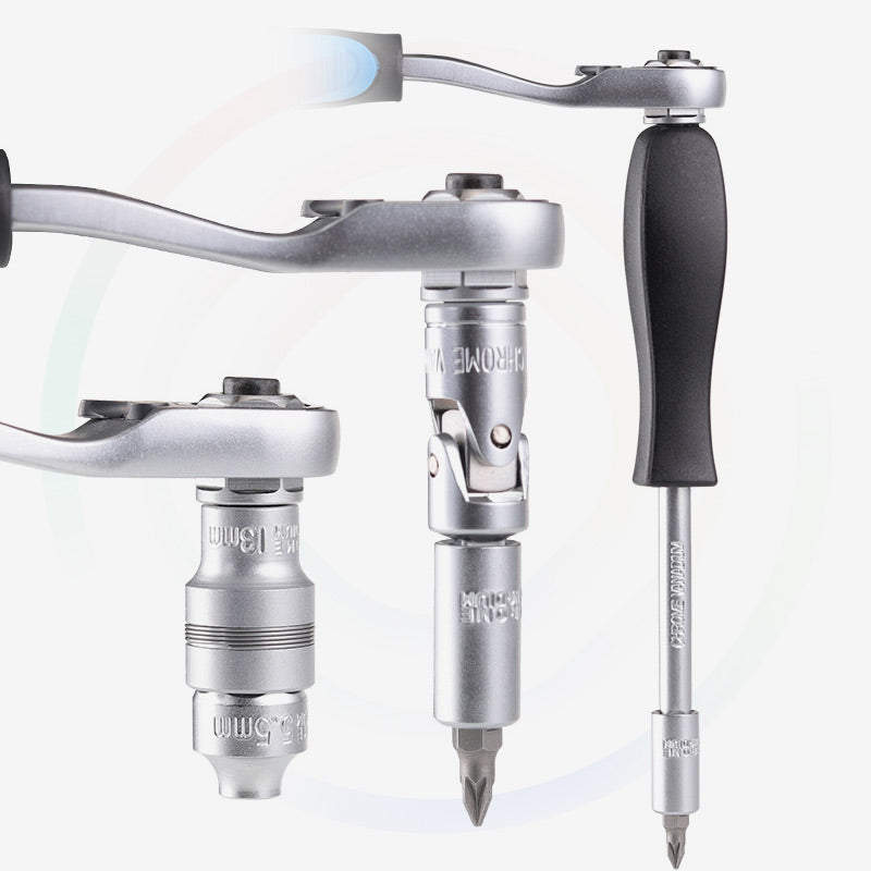 🎉 2026 Sale — Over 16,600 Sold!🔧29‑Pcs Ratchet Socket Wrench Kit 🛠️