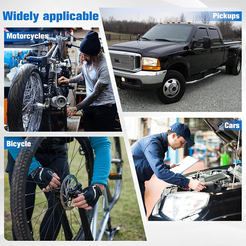 🛠️10-Piece Axle Spindle Thread Repair & Chaser Set🔧