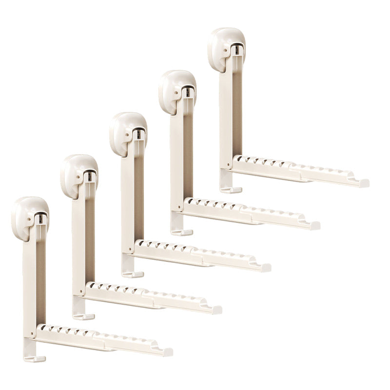 🔥 Hot Sale ⚡ 50% Off for a Limited Time 💥 Suction-Cup Telescoping Folding Clothes Rack—No Drilling Required, Space-Saving, Perfect for Bathrooms and Balconies 👚