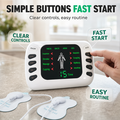 📢📢50% OFF !! ⏰Portable Electric Massage Device for Fatigue Relief