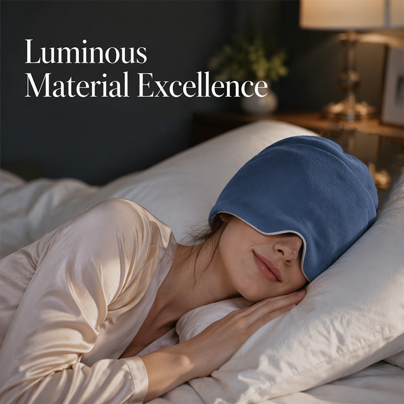 🔥2026 Hot Sale🔥 Microgravity + Deep Sleep,A Restful Night’s Sleep Every Night.Weighted Sleep Cap with Eye Mask