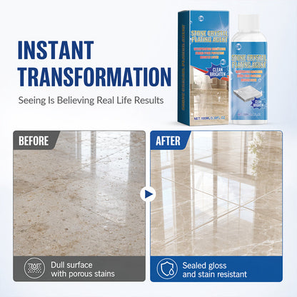 ✨ Marble Cleaning & Polishing Agent – Gently Cleans, Enhances Shine, Protects Sealed Stone ✨