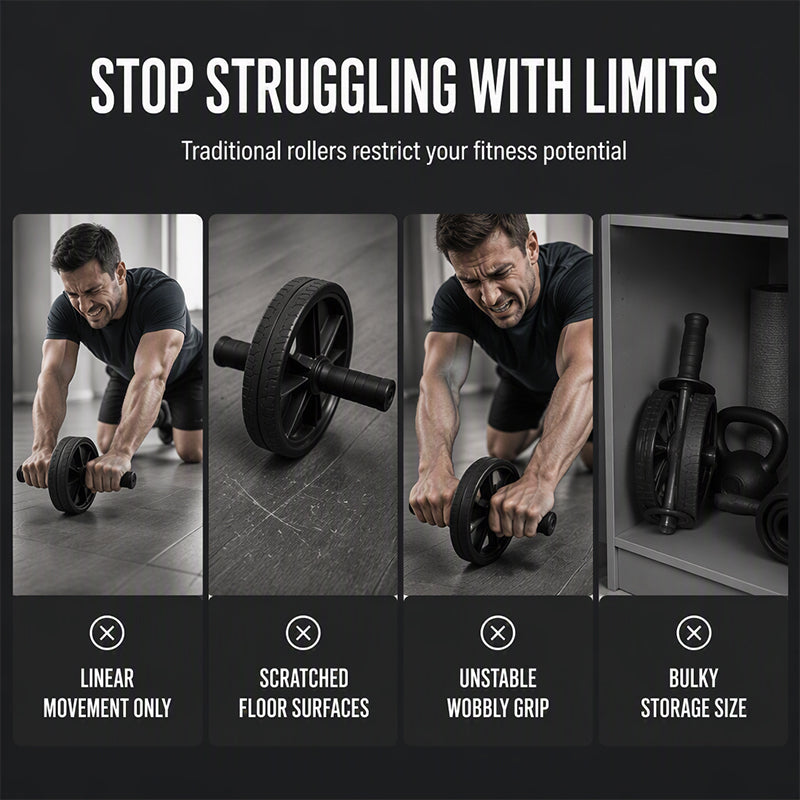 🎉 2026 Sale — Over 44,100 Sold!💪 Abdominal Roller Wheel Disc with Knee Mat – Fitness‑focused 🛠️