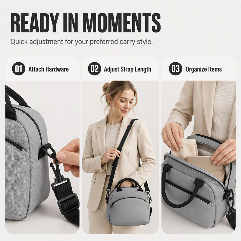 Large Capacity Insulated Lunch Bag