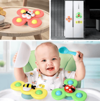 ⚡50% Off for a Limited Time！! 🧸 Suction cup spinners for fun and play