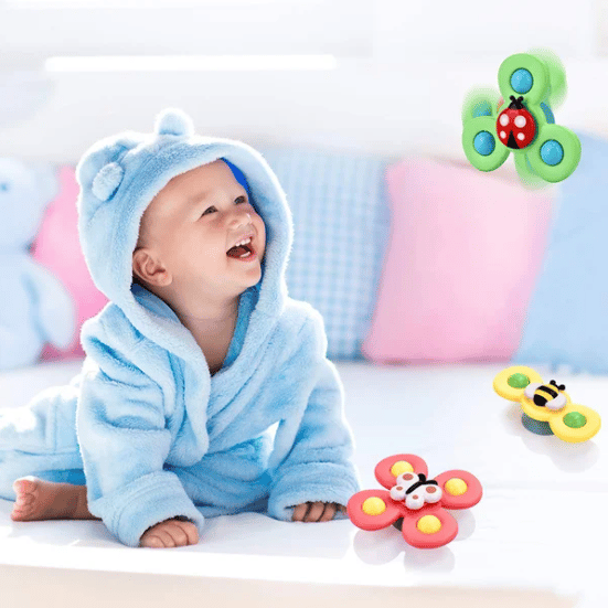 ⚡50% Off for a Limited Time！! 🧸 Suction cup spinners for fun and play