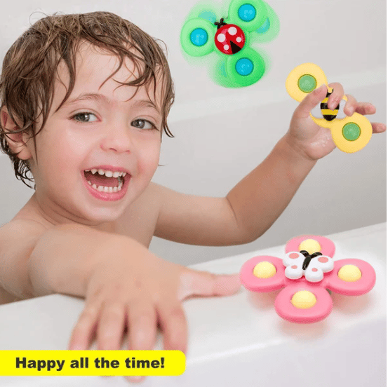 ⚡50% Off for a Limited Time！! 🧸 Suction cup spinners for fun and play