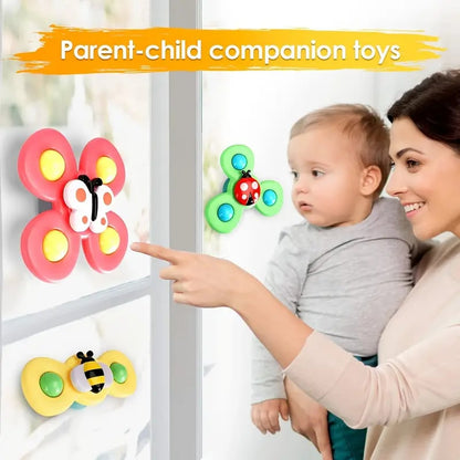 ⚡50% Off for a Limited Time！! 🧸 Suction cup spinners for fun and play