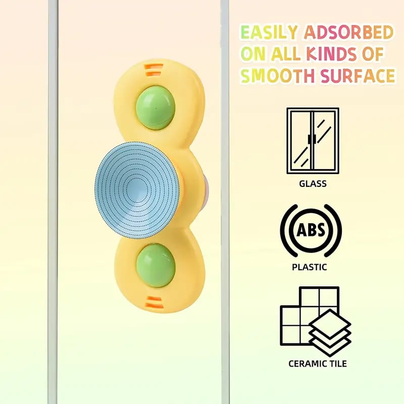 ⚡50% Off for a Limited Time！! 🧸 Suction cup spinners for fun and play
