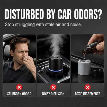 Solar Powered Rotating Helicopter Car Aroma Diffuser