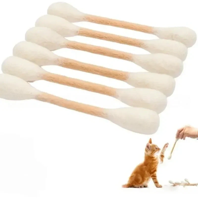 😻Interactive Swab Cat Toy with Catnip