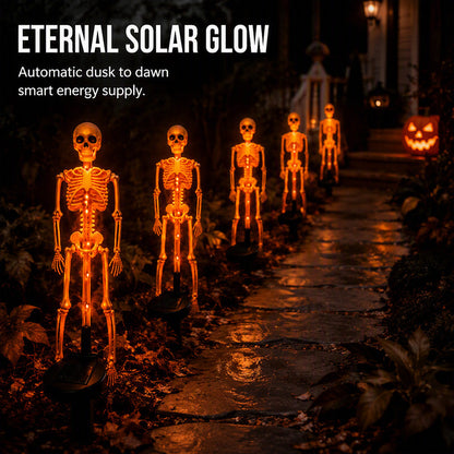 🎁2026 New Arrivals 50% OFF💥Solar Skull Garden Lights with Eerie Color-Changing Glow 👻Ideal For Haunted Yard, Porch & Walkway! 🪦💡