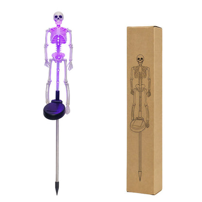 🎁2026 New Arrivals 50% OFF💥Solar Skull Garden Lights with Eerie Color-Changing Glow 👻Ideal For Haunted Yard, Porch & Walkway! 🪦💡