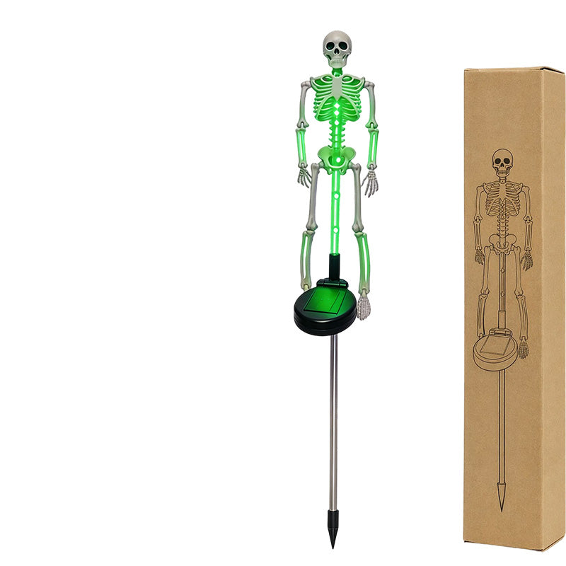 🎁2026 New Arrivals 50% OFF💥Solar Skull Garden Lights with Eerie Color-Changing Glow 👻Ideal For Haunted Yard, Porch & Walkway! 🪦💡