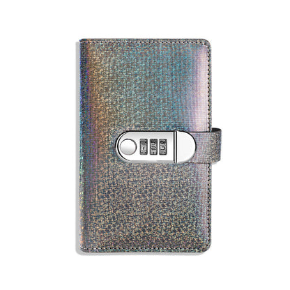 Glitter Password Lock Budget Binder