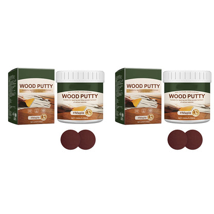 🔥FLASH SALE🔥 Wood Repair Filler Putty – Fills Cracks & Chips, Smooths Surfaces, Blends with Dark Wood – Easy Application!