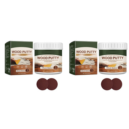 🔥FLASH SALE🔥 Wood Repair Filler Putty – Fills Cracks & Chips, Smooths Surfaces, Blends with Dark Wood – Easy Application!