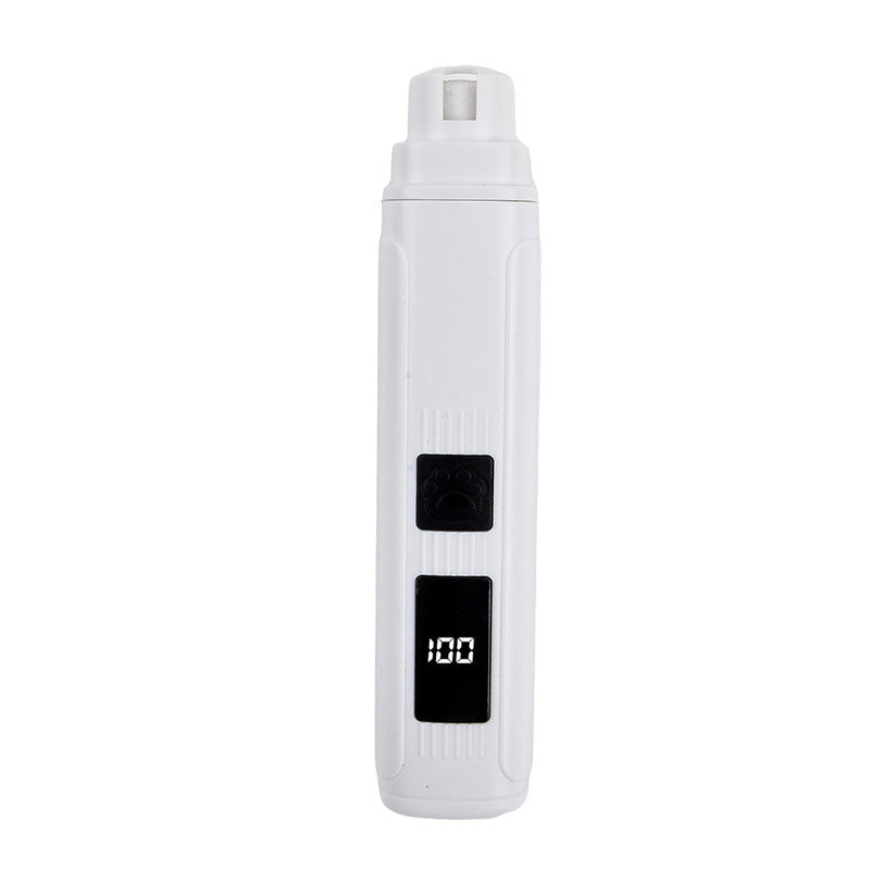 Electric Pet Nail Grinder with LED Power Display