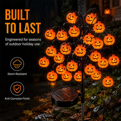 🥳2026 HOT SALE🥳💞50K+ SOLD!🎃🦇 50% OFF!👻Waterproof Halloween Pumpkin Solar Branch Lights