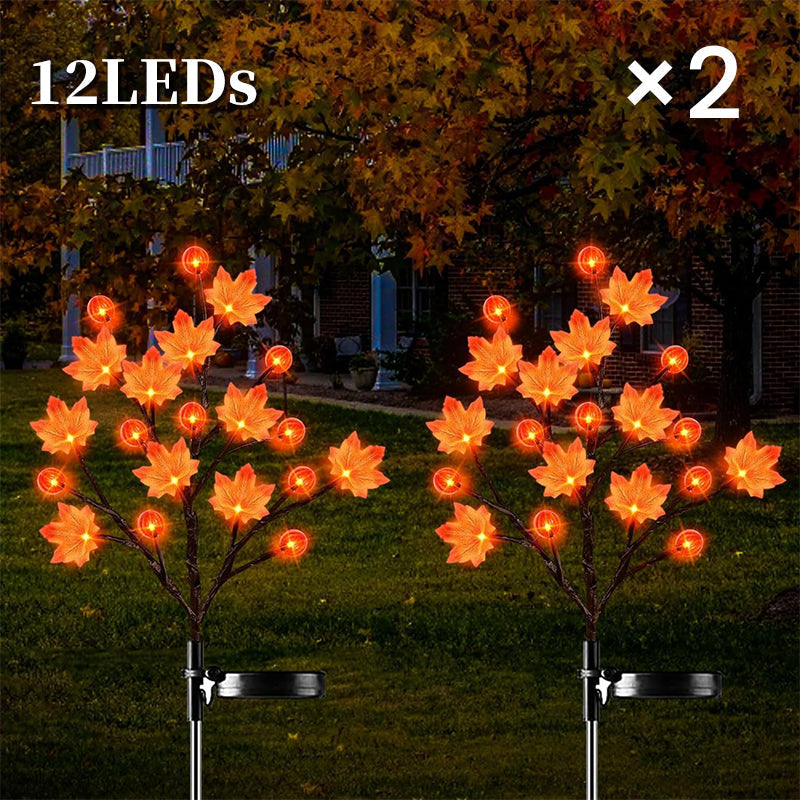 🥳2026 HOT SALE🥳💞50K+ SOLD!🎃🦇 50% OFF!👻Waterproof Halloween Pumpkin Solar Branch Lights
