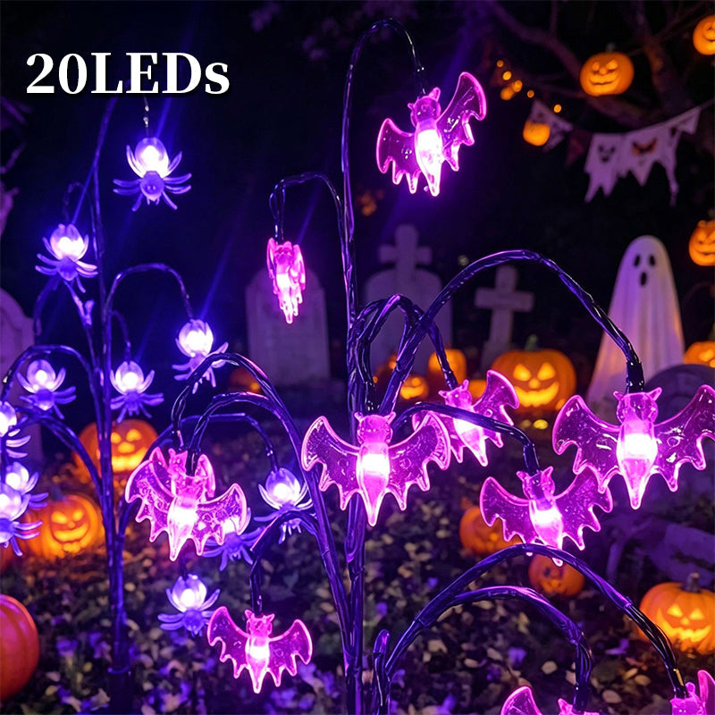 🥳2026 HOT SALE🥳💞50K+ SOLD!🎃🦇 50% OFF!👻Waterproof Halloween Pumpkin Solar Branch Lights