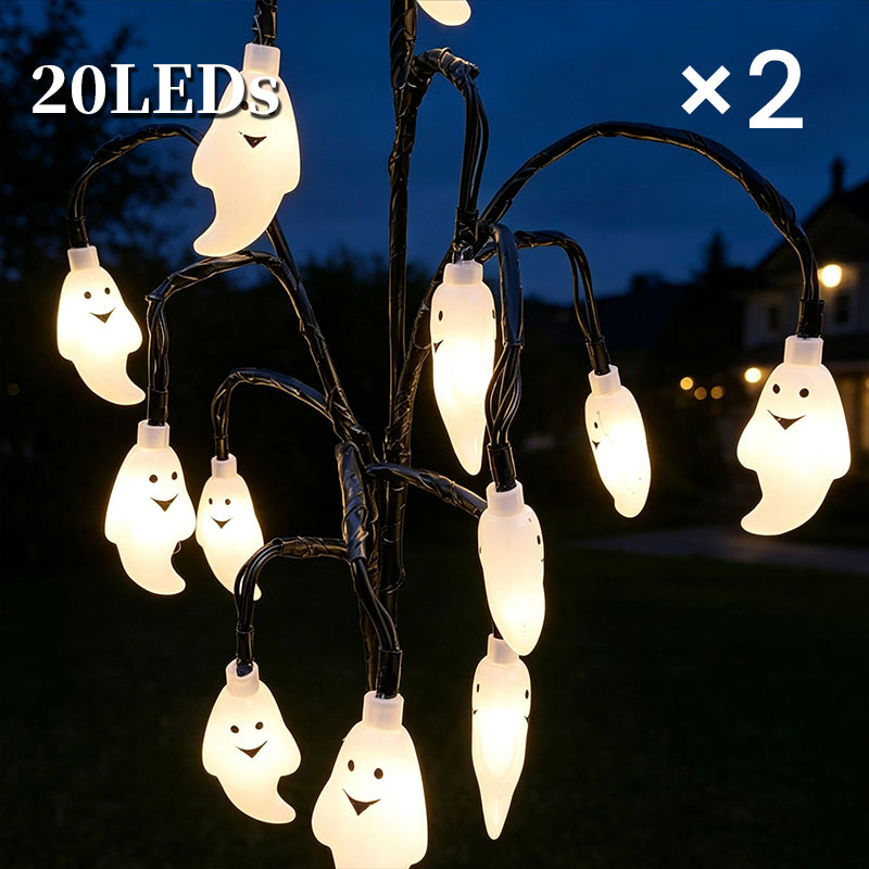 🥳2026 HOT SALE🥳💞50K+ SOLD!🎃🦇 50% OFF!👻Waterproof Halloween Pumpkin Solar Branch Lights