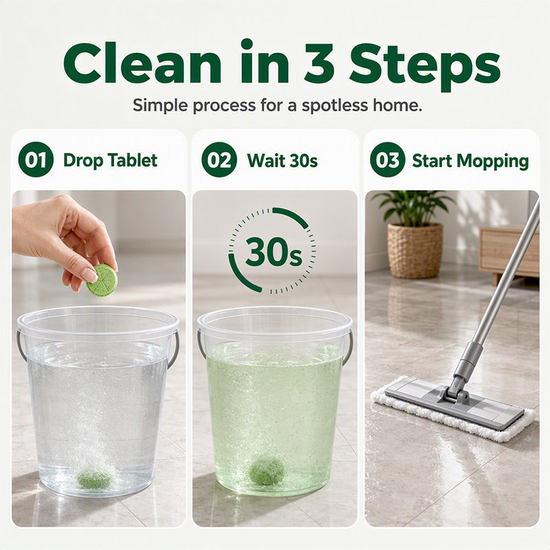 Floor Cleaning Effervescent Tablets
