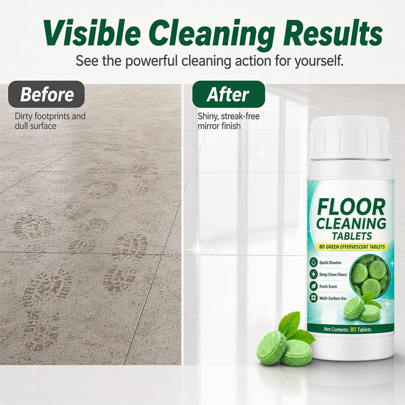 Floor Cleaning Effervescent Tablets