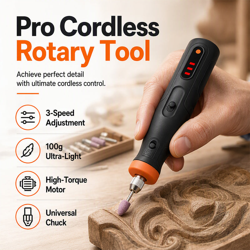 Mini Handheld Cordless Rotary Tool