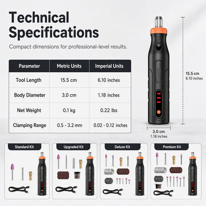 Mini Handheld Cordless Rotary Tool