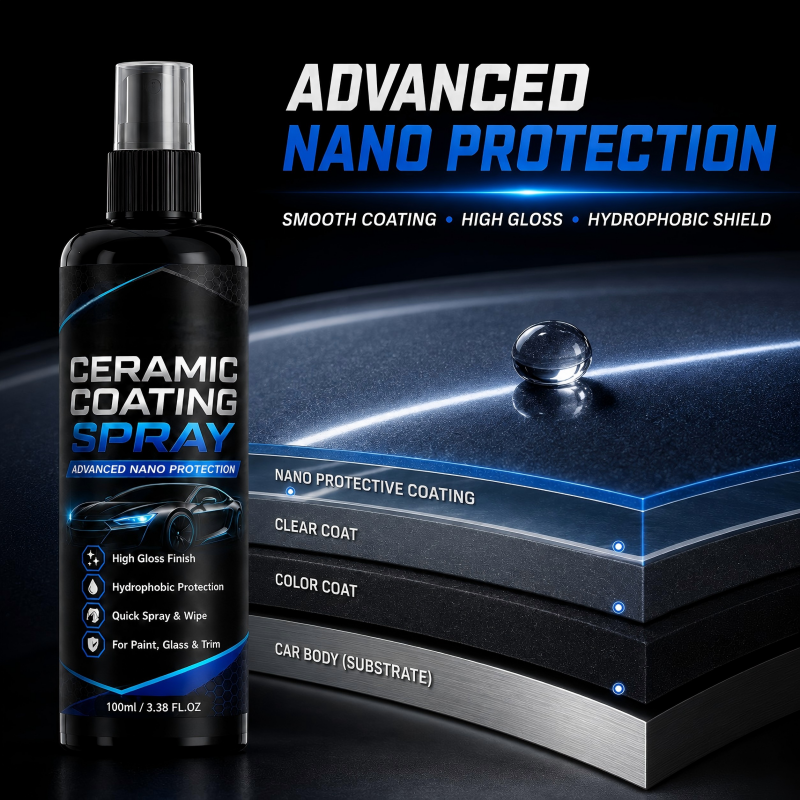 Cars Nano Ceramic Coating Spray