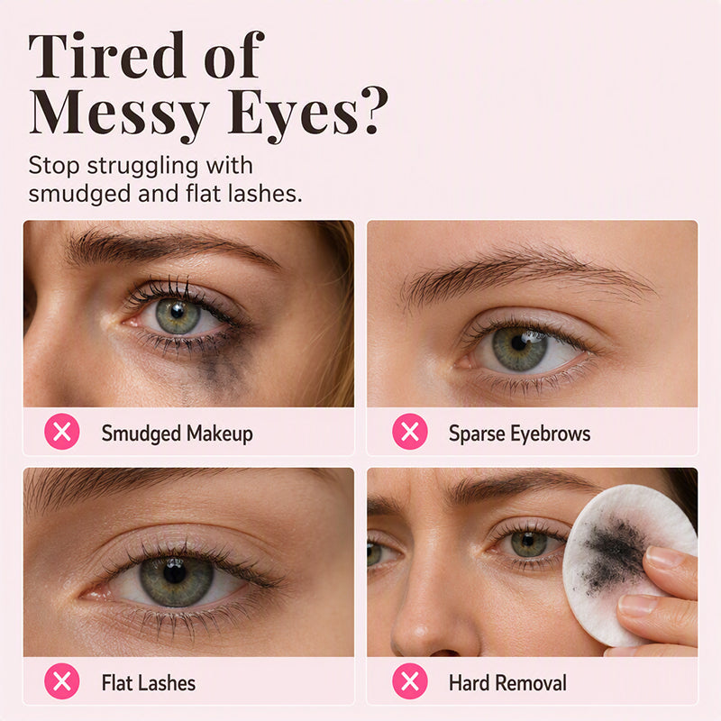 2-in-1 Mascara & Eyebrow Cream Set