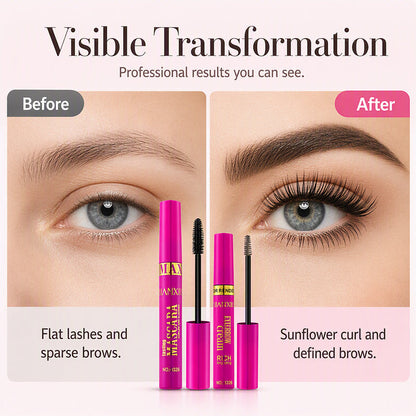 2-in-1 Mascara & Eyebrow Cream Set