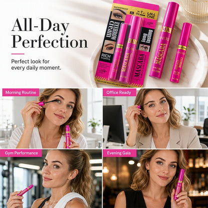 2-in-1 Mascara & Eyebrow Cream Set