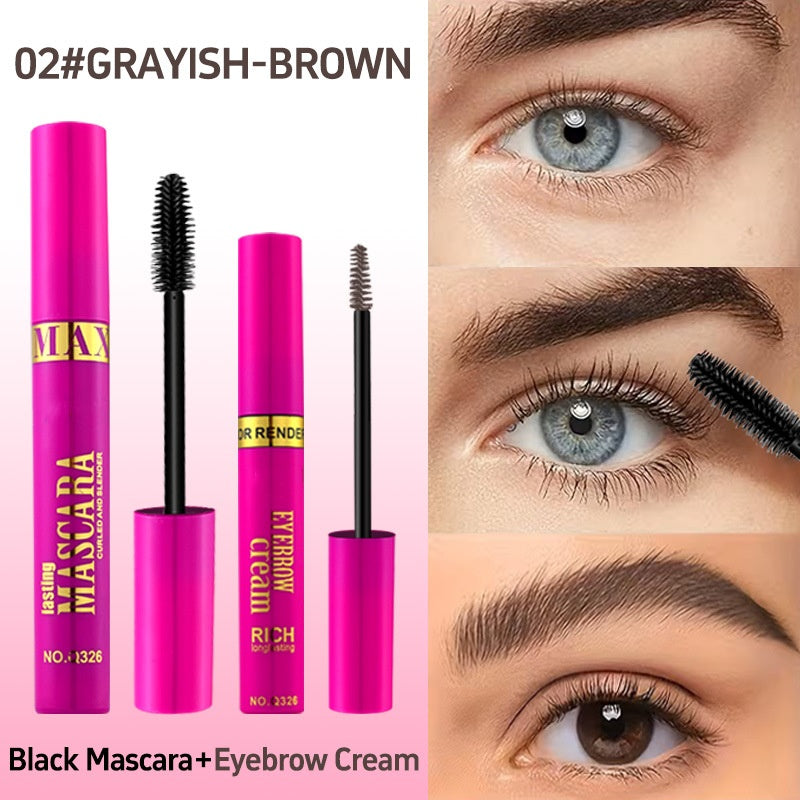 2-in-1 Mascara & Eyebrow Cream Set