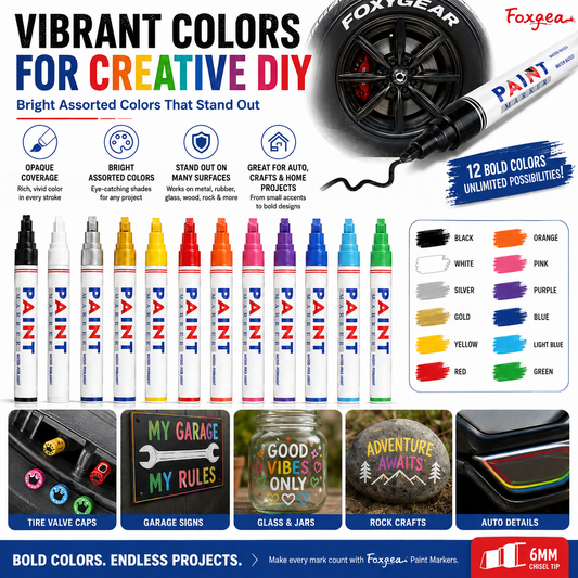 Waterproof Paint Marker Set